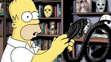Black Latex: Married Housewife Marge Sinpsom Fucks Not Only Her Husband. Cartoon Parody