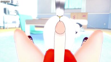 Tangle the Lemur from Sonic Gives You A Footjob Furry Style