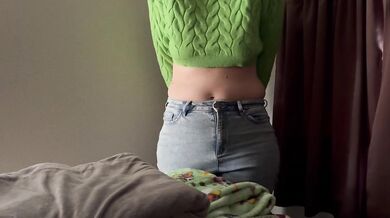 ChristinaMilf strip tease, blow job, and cowgirl riding.
