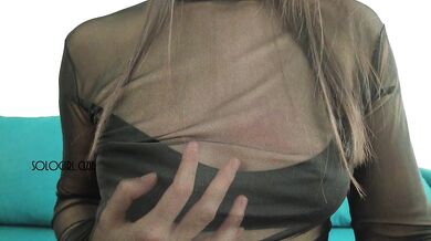 I caress and play with my breasts and nipples, it turns me on so much. And you?