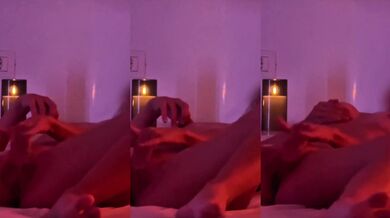 Real Amateur Wife Loud Masturbation – Intense Cum and Body Twitching