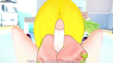 Surge from Sonic Gives You A Footjob Furry Style