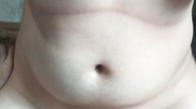 Fat virgin boy first time sex! Lost his virginity and creampie a stepsister