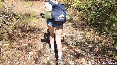 Roughly fucked my stepsister in a tent when she lay down