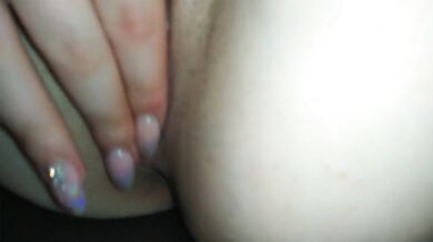Close-up Daddy on the chair fucked his sexy StepDaughter