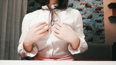 Horny Schoolgirl Doesn't Want to Do Homework But Wants Sex