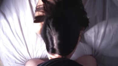 Fucked a neighbor and cum on pussy. POV