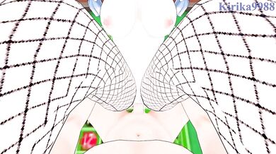 Usada Pekora (Bunny Girl) and I have intense sex in the casino. - Hololive VTuber POV Hentai