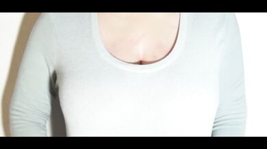 i play with my natural boobs after my BF suck them