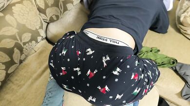 Christmas fuck, sex with my stepsister
