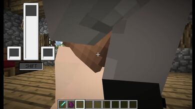Hot Teenager Jenny Trying The Neighbor's Big Cock | Minecraft Mod