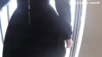 My first public blowjob (it was risky) | cum on face