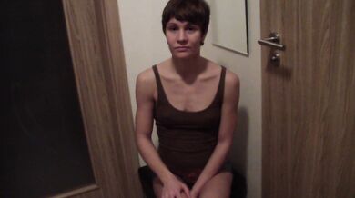 First casting of young russian woman - fake casting couch