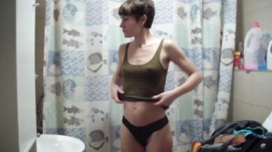 First casting of young russian woman - fake casting couch