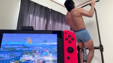 スマブラ新作発売まで毎日懸垂100回　14日目