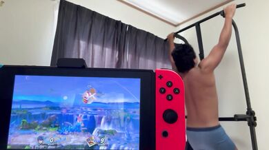 スマブラ新作発売まで毎日懸垂100回　14日目