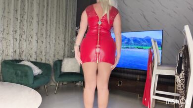 SEXY MINI DRESSES TRY ON HAUL 4K red, nude