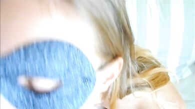 Tight stepsister gets rough anal sex & swallows cum