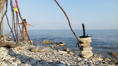 Moana XXX in execution of Sasha Bikeyeva (Cosplay solo Bad Dragon 2017)