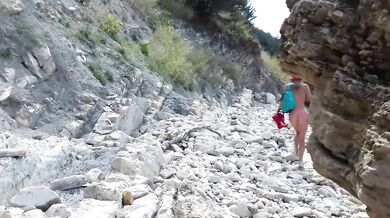 Tourist sex adventure by Sasha Bikeyeva: Masturbation, Pissing, Blowjob