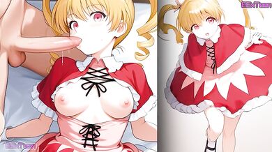 Hunter x Hunter hentai anime - big tits Biscuit Krueger blow job animation