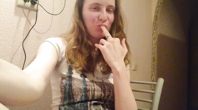 My very first Pornhub upload, self fuck with beer bottle