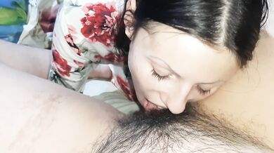My girlfriend plays with my furry pussy and makes me orgasm - Lesbian_illusion