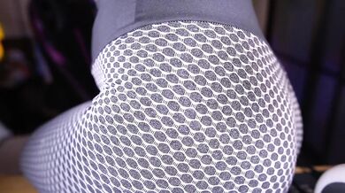 ASMR ass scratching