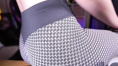 ASMR ass scratching