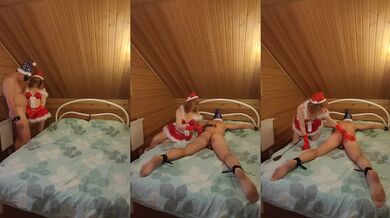 New Year's spanking