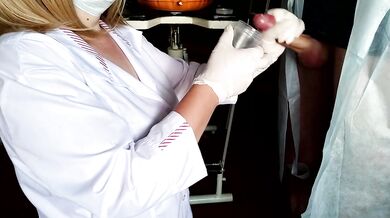 Nurse Takes Cum Analysis Compilation