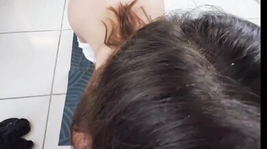 my Stepsister Sucks my Dick on Yoga