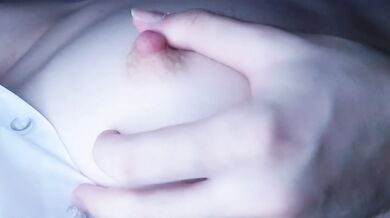 NIPPLE PLAY, BITE AND SUCK NIPPLES // Natural Asian Tits // Japanese Breast Massage