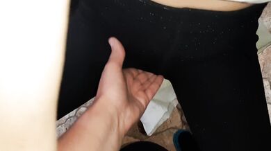 While our housekeeper is washing the dishes, we are engaged in mutual masturbation in the kitchen