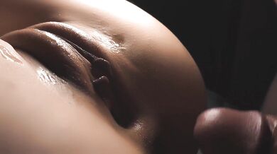 Close-up pussyfucking & creamy fuck