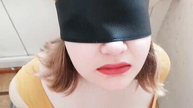 TIED UP HIS YOUNG CHUBBY STEPMOTHER AND FUCKED ON THE FLOOR