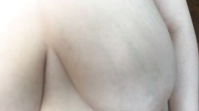 She grabbed my dick and started fucking it with her big tits. I came all over them