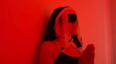Fucked a perverted nun. Deep blowjob and passionate sex. Part 2
