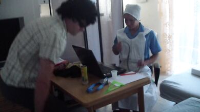 A nurse conducts a sexual examination - part 1