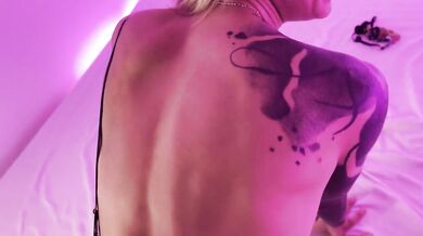 Anal sex with cumshot on face