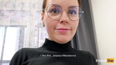 A hungry Russian teacher has long wanted to fuck, is there a suitable one?