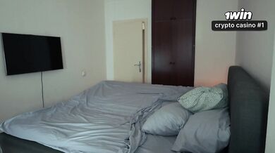 Step Son use Stuck Step Mom Under Bed Creampie Backstage