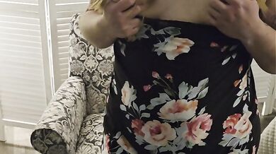 Shy, Thick Girl Gives Slow Dance and Tease