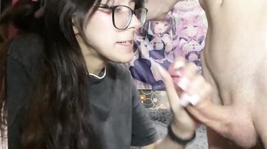 Roommate tastes dick for the first time