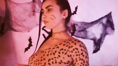 Halloween masquerade. Wild cat!