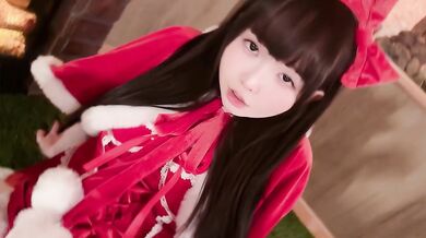 ドスケベ美少女サンタが大人のオモチャを持ってやってきたバブみサンタのおちんぽよしよしからのメス〇キトナカイ捕まえてバチボコ交尾