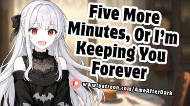 [Wholesome Audio] Clingy Vampire Girlfriend Begs for Morning Cuddles & Breakfast Tease