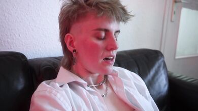 dykes in suits - amateur lesbians love role play spanking and hard fingering