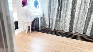 JOI Femdom Feet - Stockings, Soles and Countdown