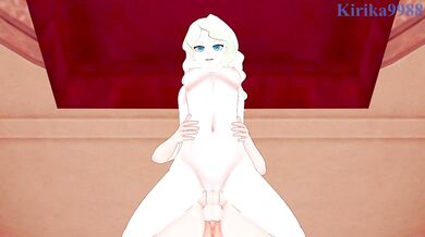 Diana Cavendish and I have intense sex in the bedroom. - Little Witch Academia Hentai